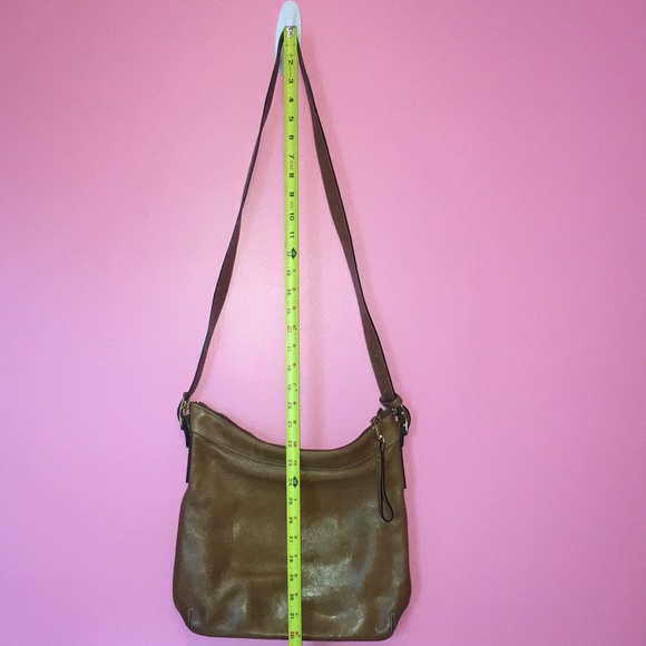 Vintage Coach 9325 Brown Leather Hobo Shoulder Bag Purse Adjustable Strap - Picture 13 of 13